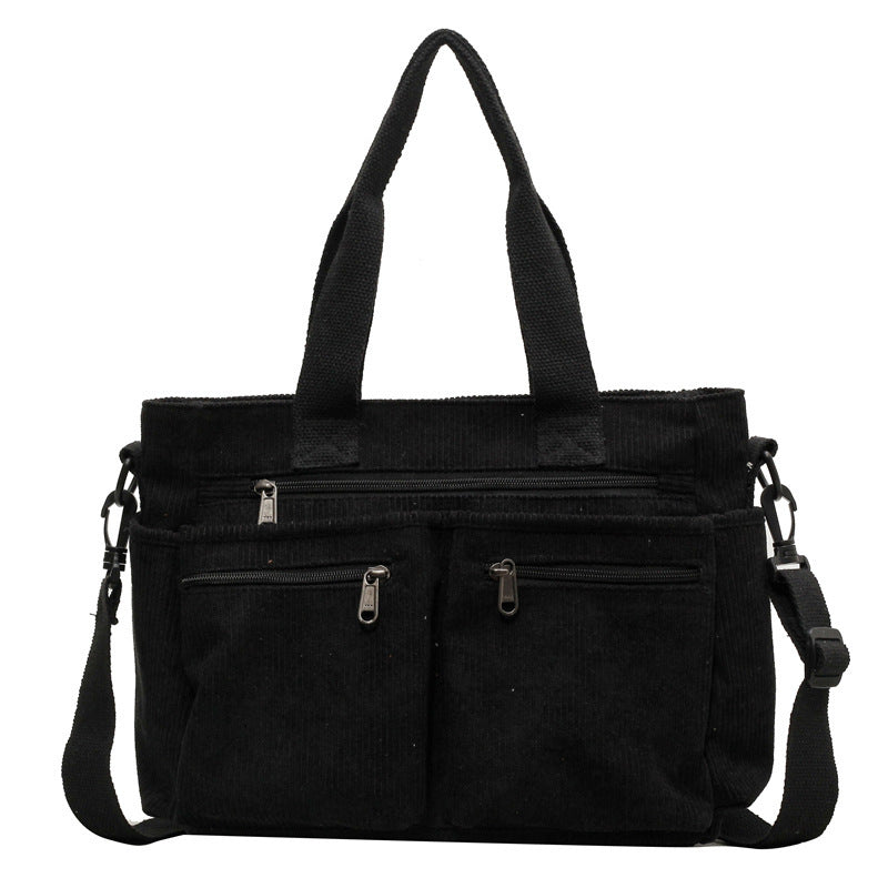Oliva | Corduroy Tote Bag - Elegant & Trendy