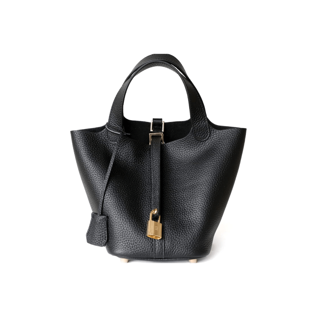 Mia | Timeless Leather Bucket Bag