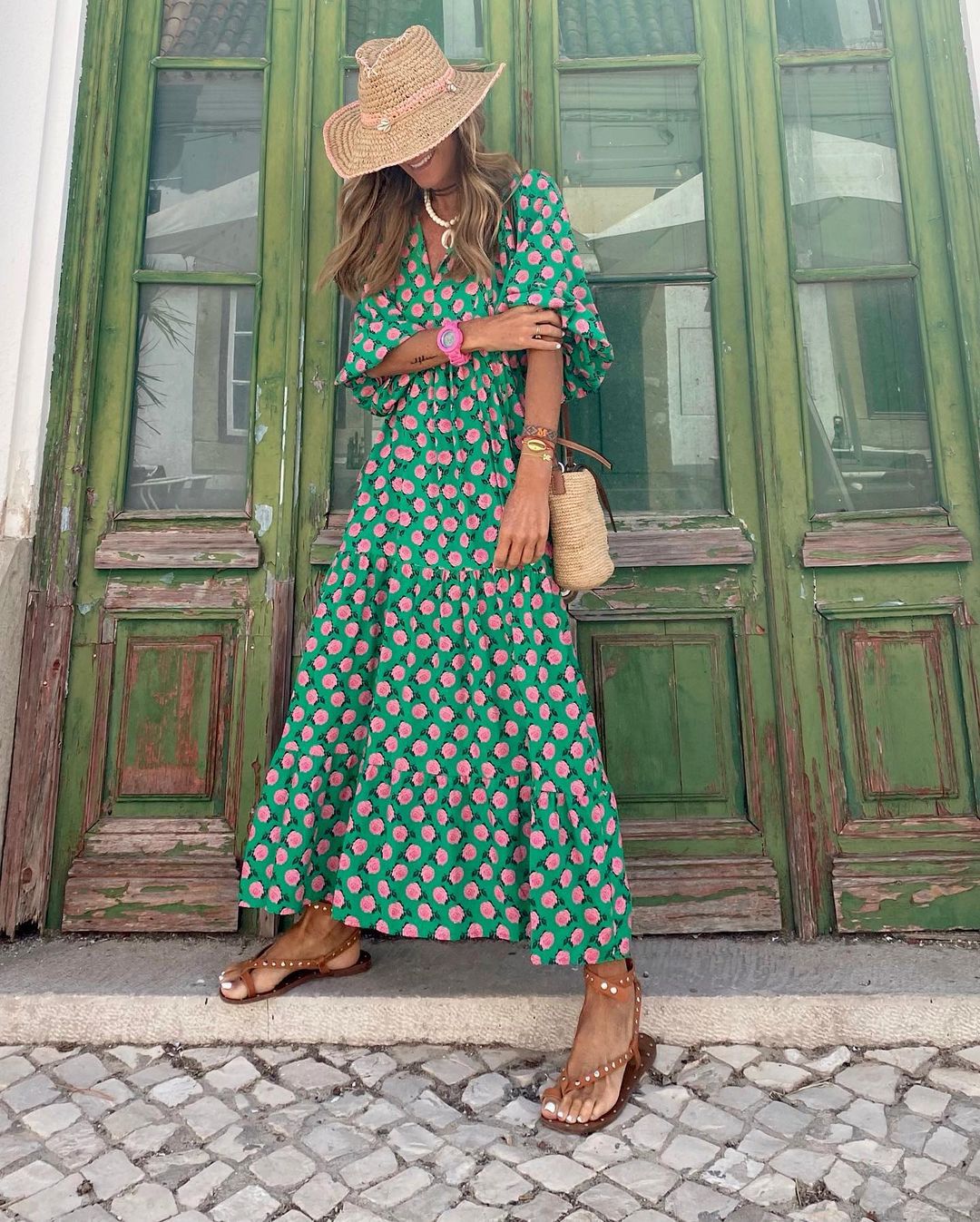 Bella | Elegant Long Bohemian Dress